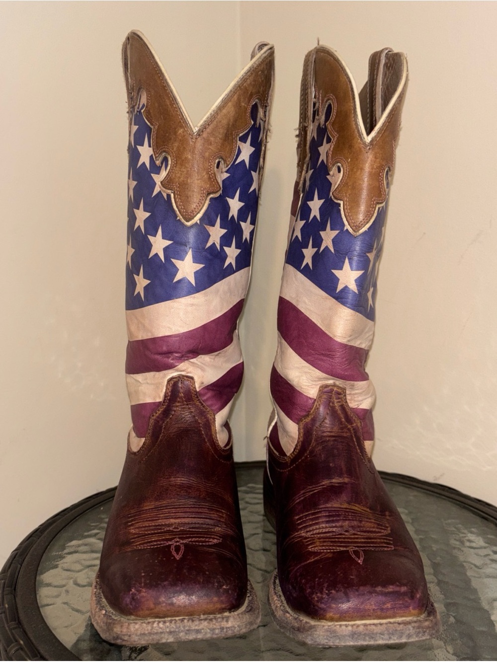 Ariat Ranchero Stars & Stripes boots - Picture 2 of 7